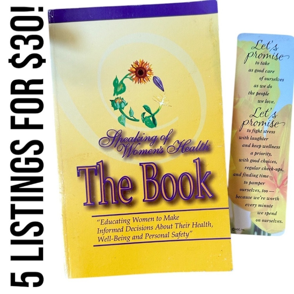 Speaking of Women's Health Book & Bookmark